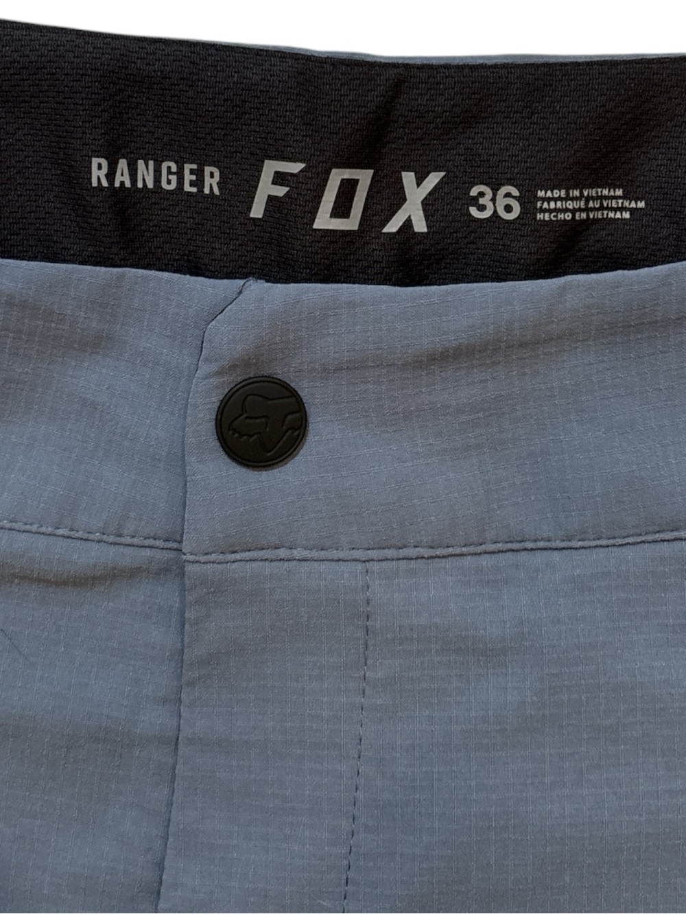 Fox Men's Light Gray Performance Hybrid Shorts - Picture 4 of 6